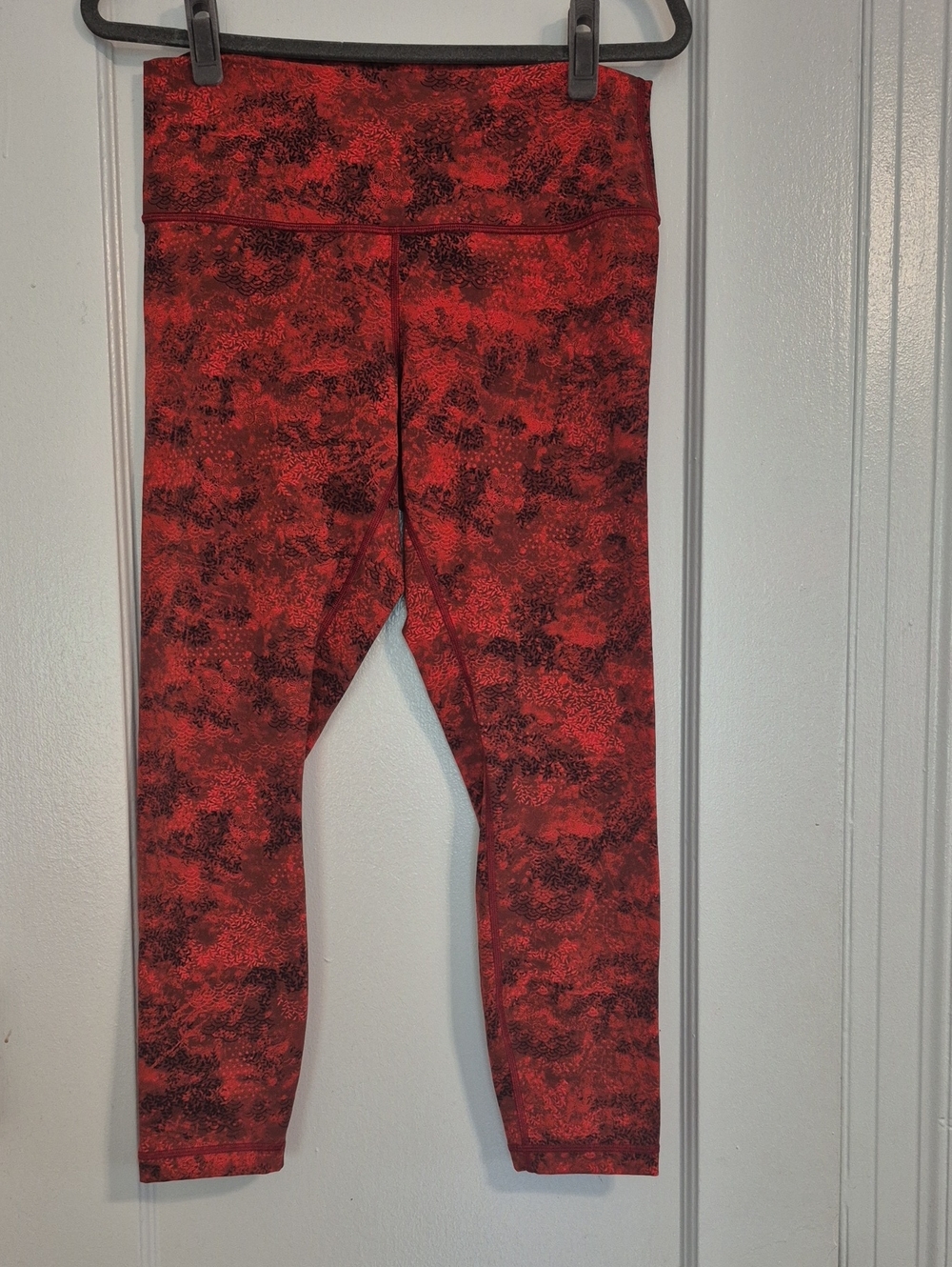 Lululemon Lunar New Year Intricate Oasis Love Red Multi Leggings NWOT